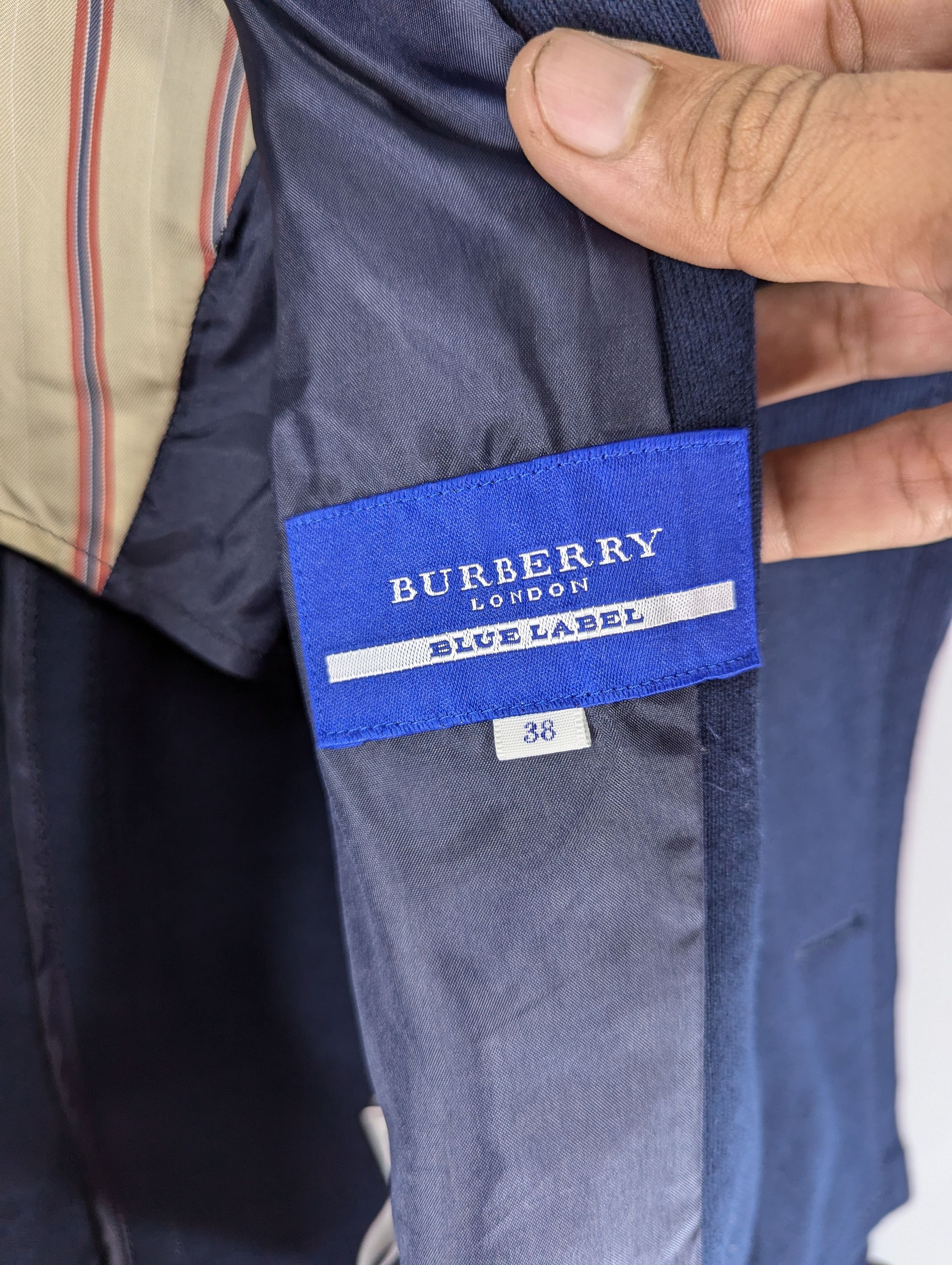 Burberry Burberry Blue Label Cropped Double Breasted Wool Coat Jacket Size XS / US 0-2 / IT 36-38 - 11 Thumbnail