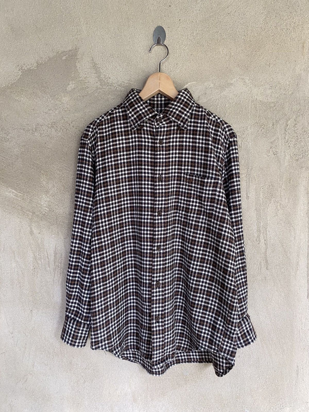 McGregor Vintage Mc Gregor Plaid Tartan Flannel Shirt Size US M / EU 48-50 / 2 - 2 Thumbnail