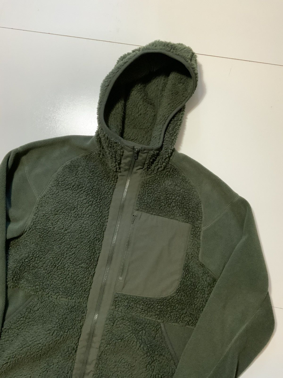 Uniqlo Uniqlo X White Mountaineering Deep Pile Fleece Teddy Jacket Size US L / EU 52-54 / 3 - 3 Thumbnail