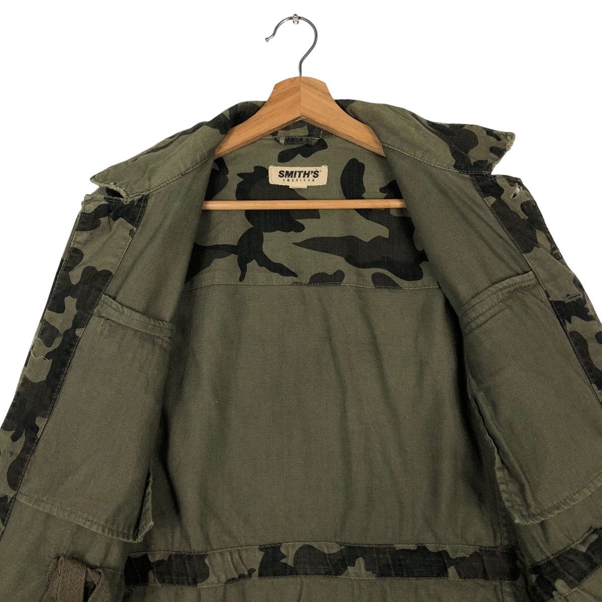 Japanese Brand 🔥Vintage Smith’s American Camouflage Chore Jacket Military Size US M / EU 48-50 / 2 - 14 Thumbnail