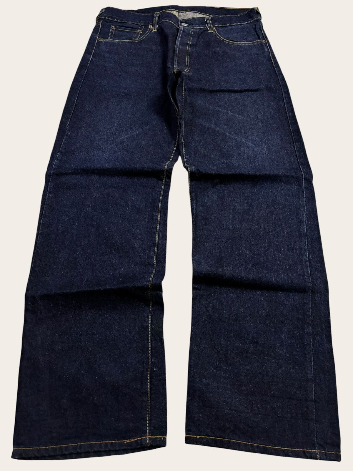 Evisu Japan Evisu No 2 Lot 2007 Buckle Back Jeans Size US 36 / EU 52 - 2 Thumbnail