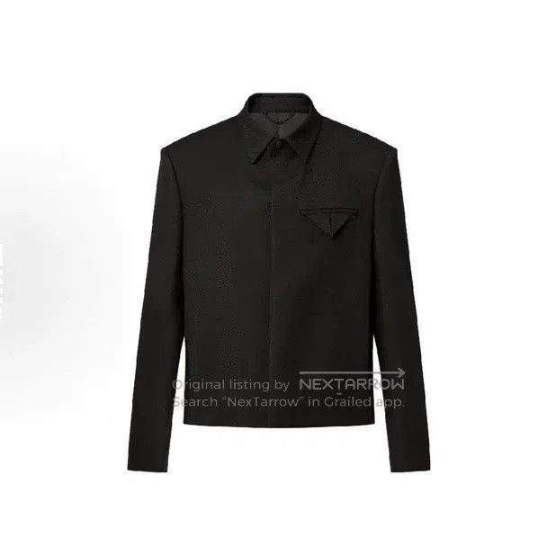 Louis Vuitton Louis Vuitton Pearl Slogan Wool Jacket Size US L / EU 52-54 / 3 - 7 Thumbnail