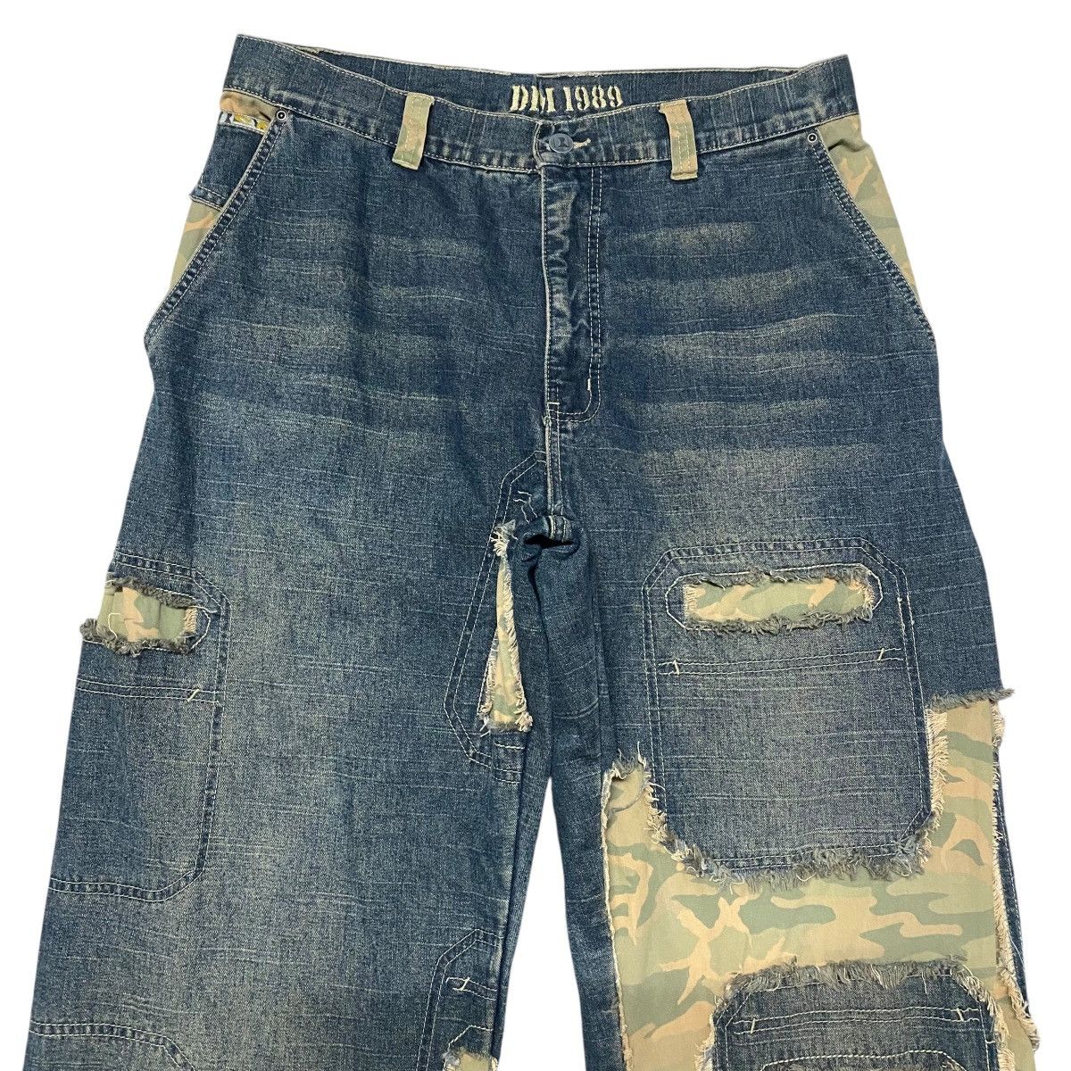Dr. Denim Vintage Dr. Denim Baggy Patchwork Jeans Size US 34 / EU 50 - 3 Thumbnail
