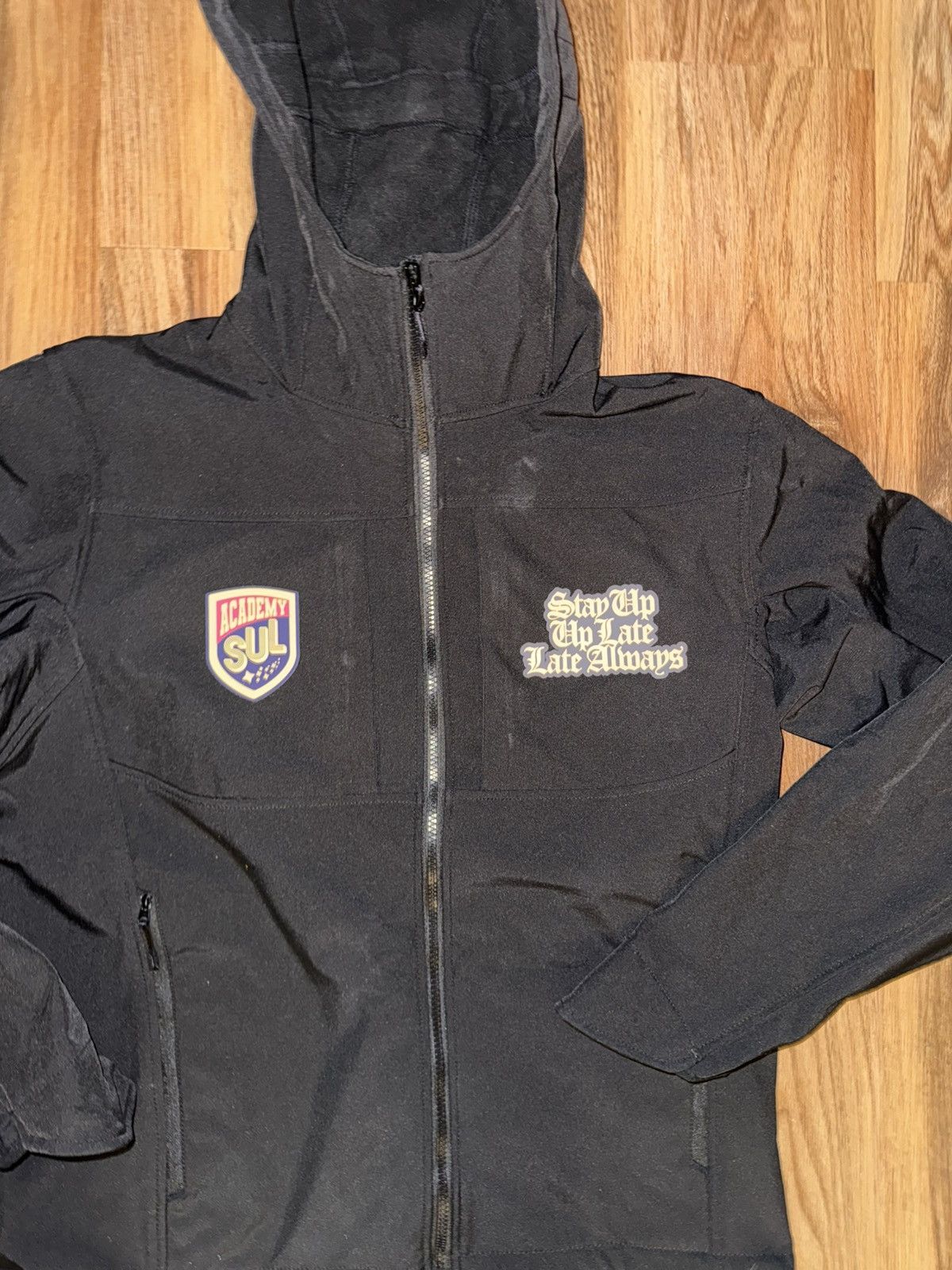Snowday Academy Stay Up Late jacket black large Size US L / EU 52-54 / 3 - 2 Thumbnail