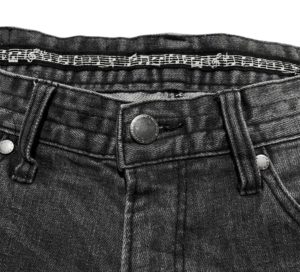 Number (N)ine Vintage Number (Nine) distressed black wash Size US 35 - 7 Thumbnail
