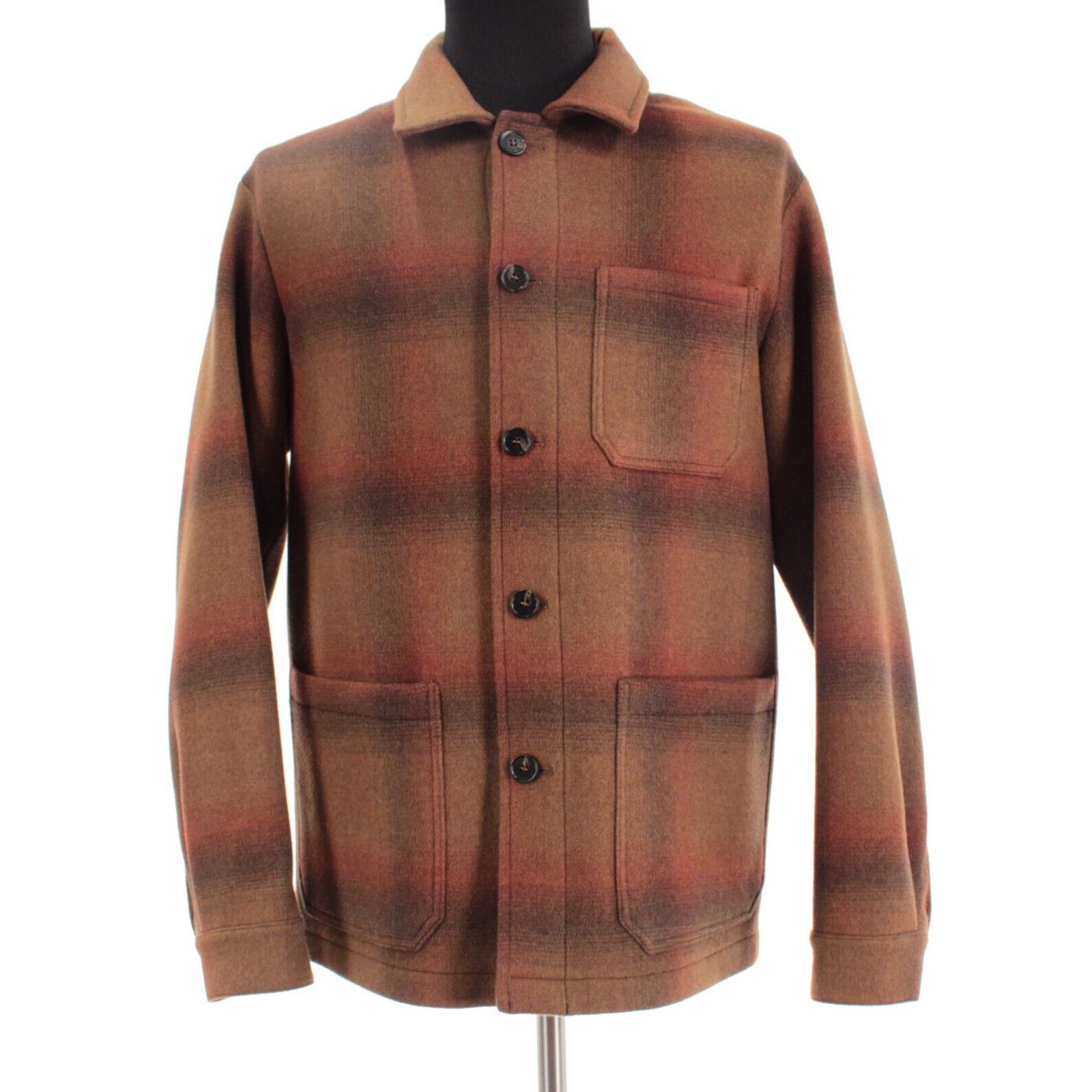 Maurizio Baldassari Maurizio Baldassari Jacket Size M US In Brown Wool Size US M / EU 48-50 / 2 - 1 Thumbnail
