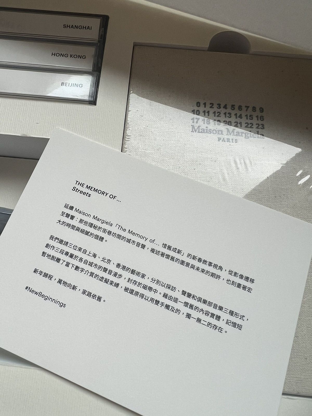 Maison Margiela Maison Margiela limited VVVIP casette gift box Size ONE SIZE - 7 Thumbnail