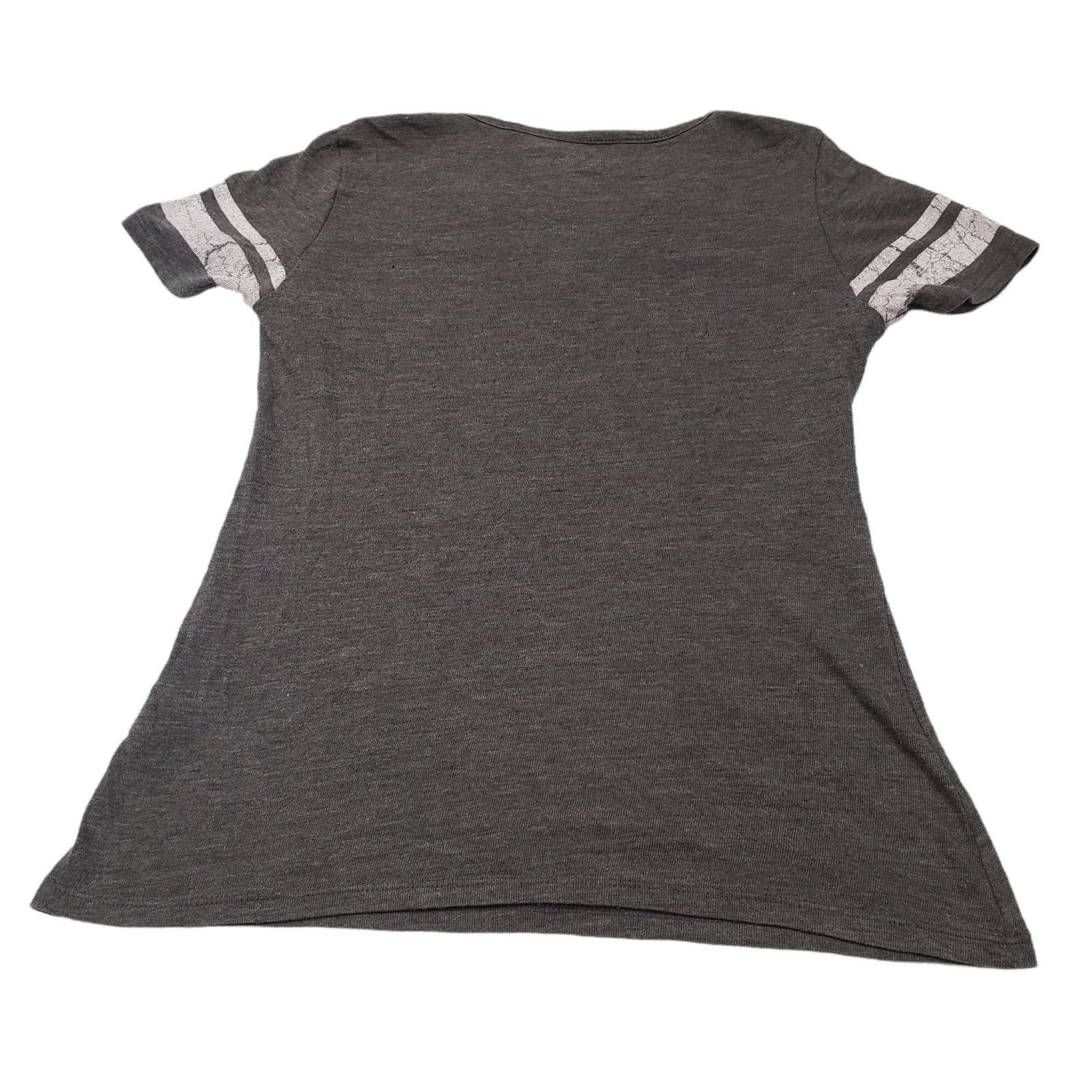 Majestic Majestic Raiders Football Shirt Womens Small V Neck T Shirt Size S / US 4 / IT 40 - 2 Thumbnail
