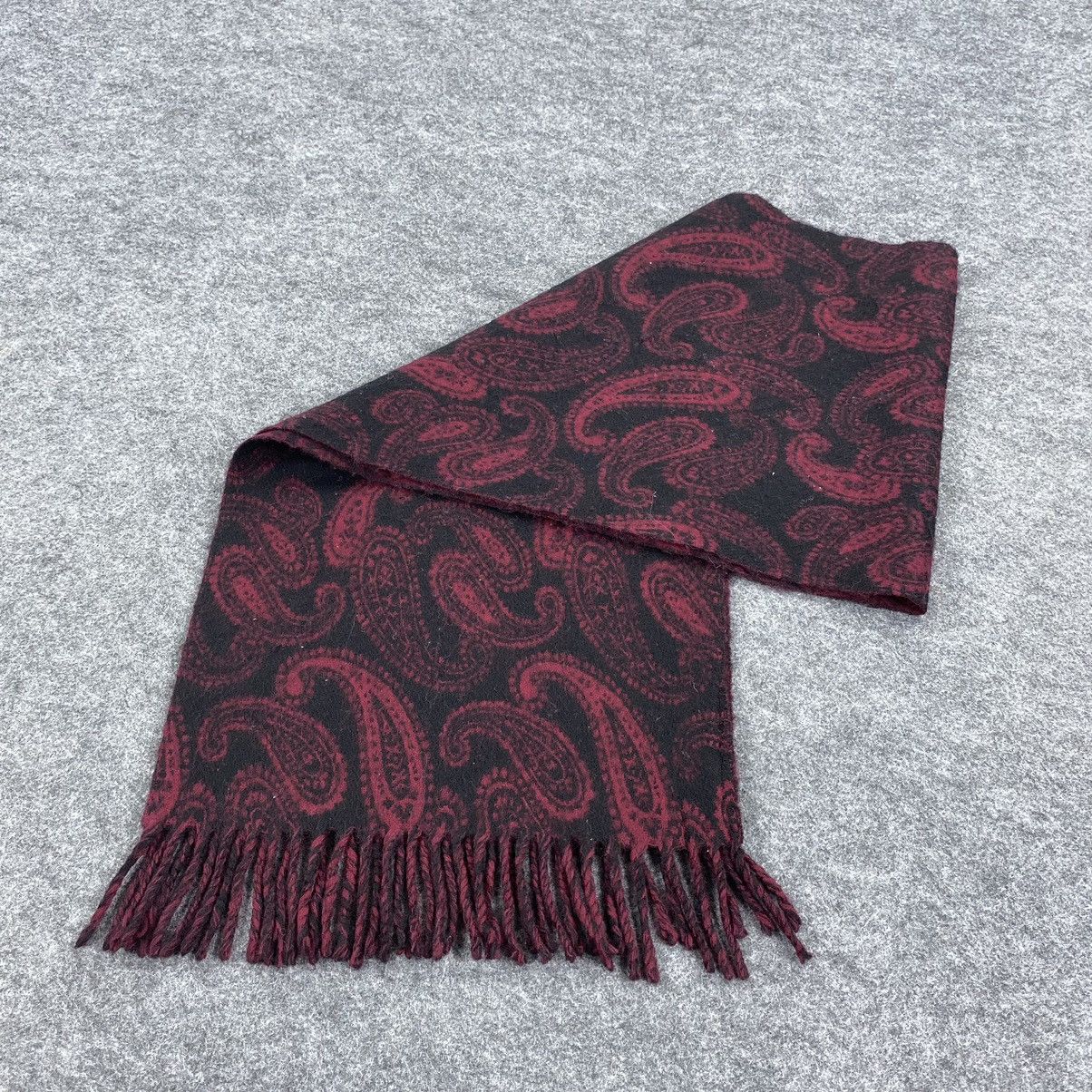 Other × Vintage Paisley Design Scarf # Muffler # Neckwear # D192 Size ONE SIZE - 4 Thumbnail