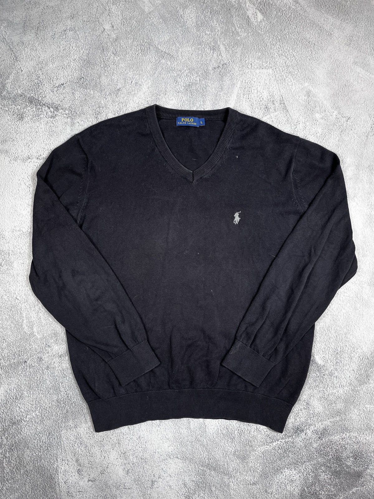 Polo Ralph Lauren × Vintage Vintage 90s Polo Ralph Lauren sweater old money style size L Size US L / EU 52-54 / 3 - 1 Thumbnail