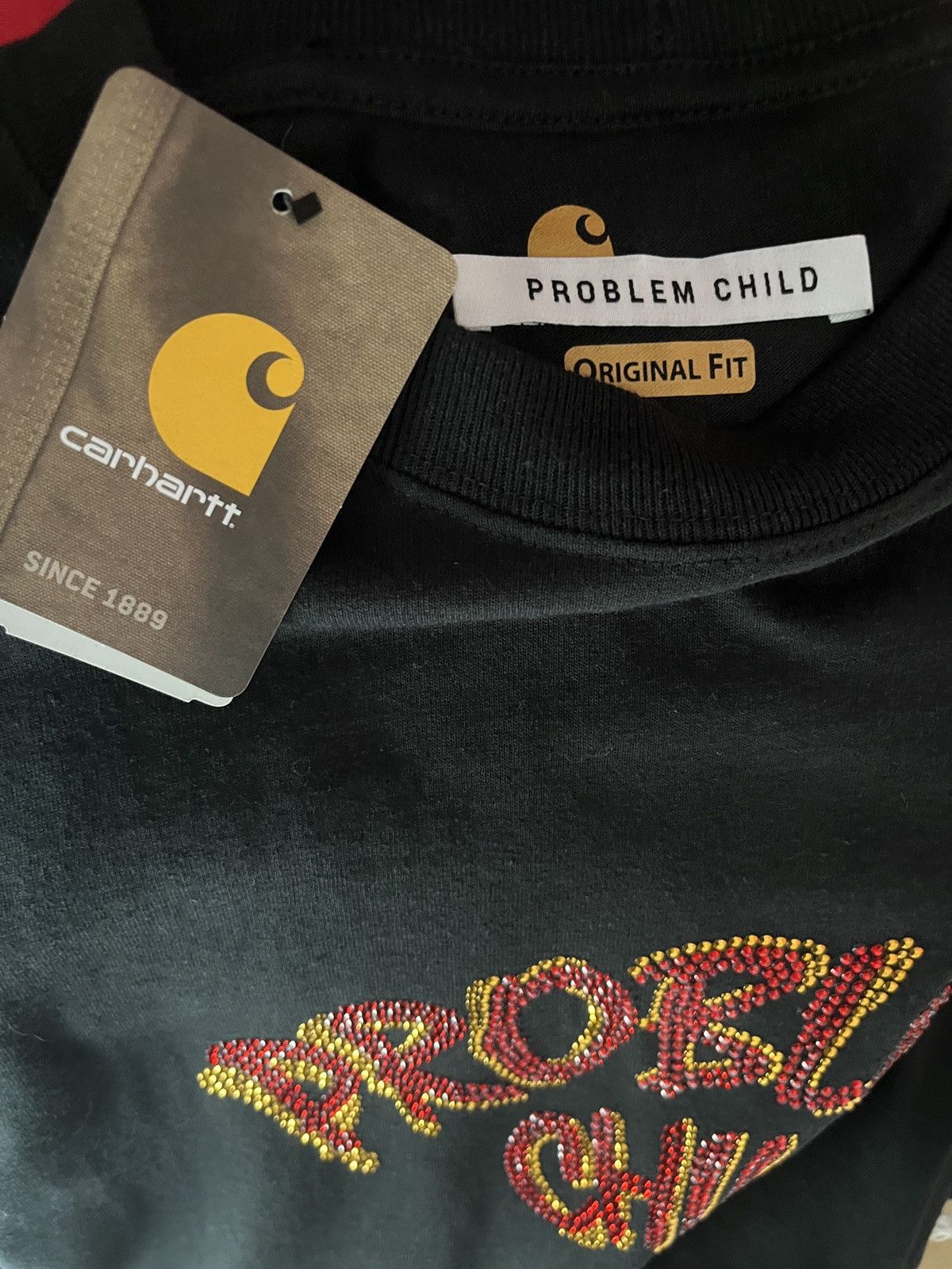 Golf Wang NWT Carhartt Problem Child Golf Wang Bling T-Shirt L Size US L / EU 52-54 / 3 - 4 Thumbnail
