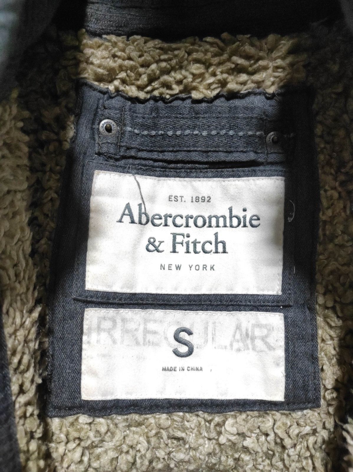 Abercrombie & Fitch Abercrombie & Fitch Sherpa Zipper fur hoodie LGB style Size US S / EU 44-46 / 1 - 12 Thumbnail