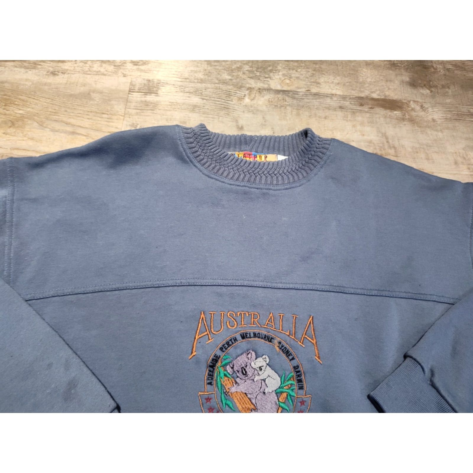 Vintage VINTAGE Sweatpop International Australian Sweatshirt Down Under Koalas Size XXL Size US XXL / EU 58 / 5 - 7 Thumbnail