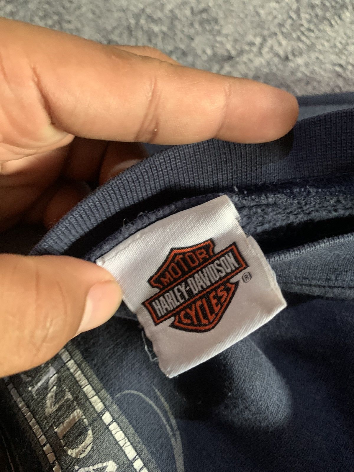Harley Davidson Vintage Harley Davidson Y2k Sweatshirt 🔥☠️ Size US XXL / EU 58 / 5 - 8 Thumbnail