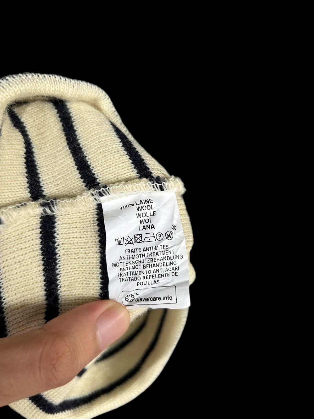 Japanese Brand × Kapital × Vintage Saint James Made in France Stripe Beanie Hats Size ONE SIZE - 7 Thumbnail