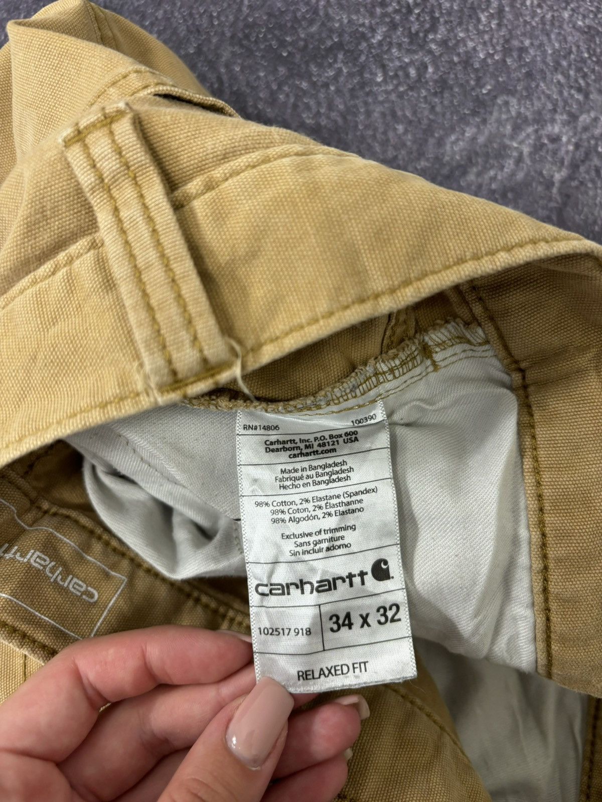 Carhartt Vintage Carhartt USA Rugged Flex Relaxed Fit Pants Jeans Size US 34 / EU 50 - 21 Thumbnail