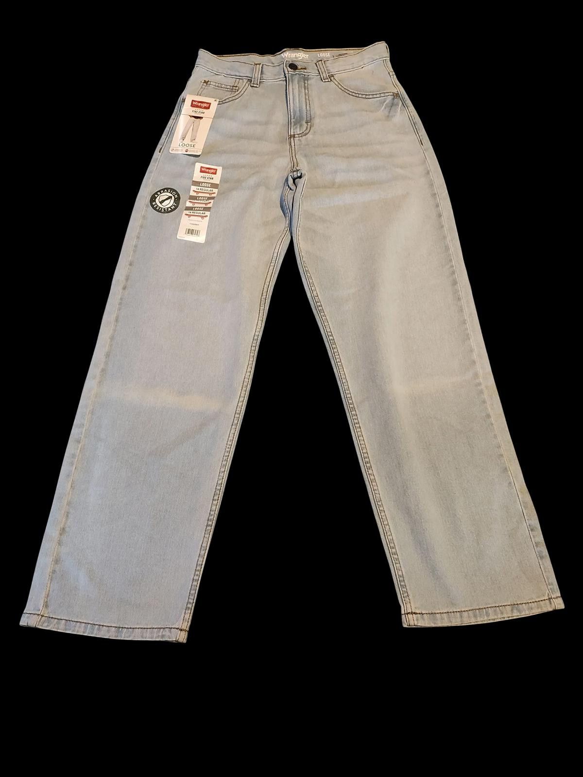 Wrangler Wrangler Five Star Loose Fit Boys Jeans Size US 26 / EU 42 - 1 Thumbnail