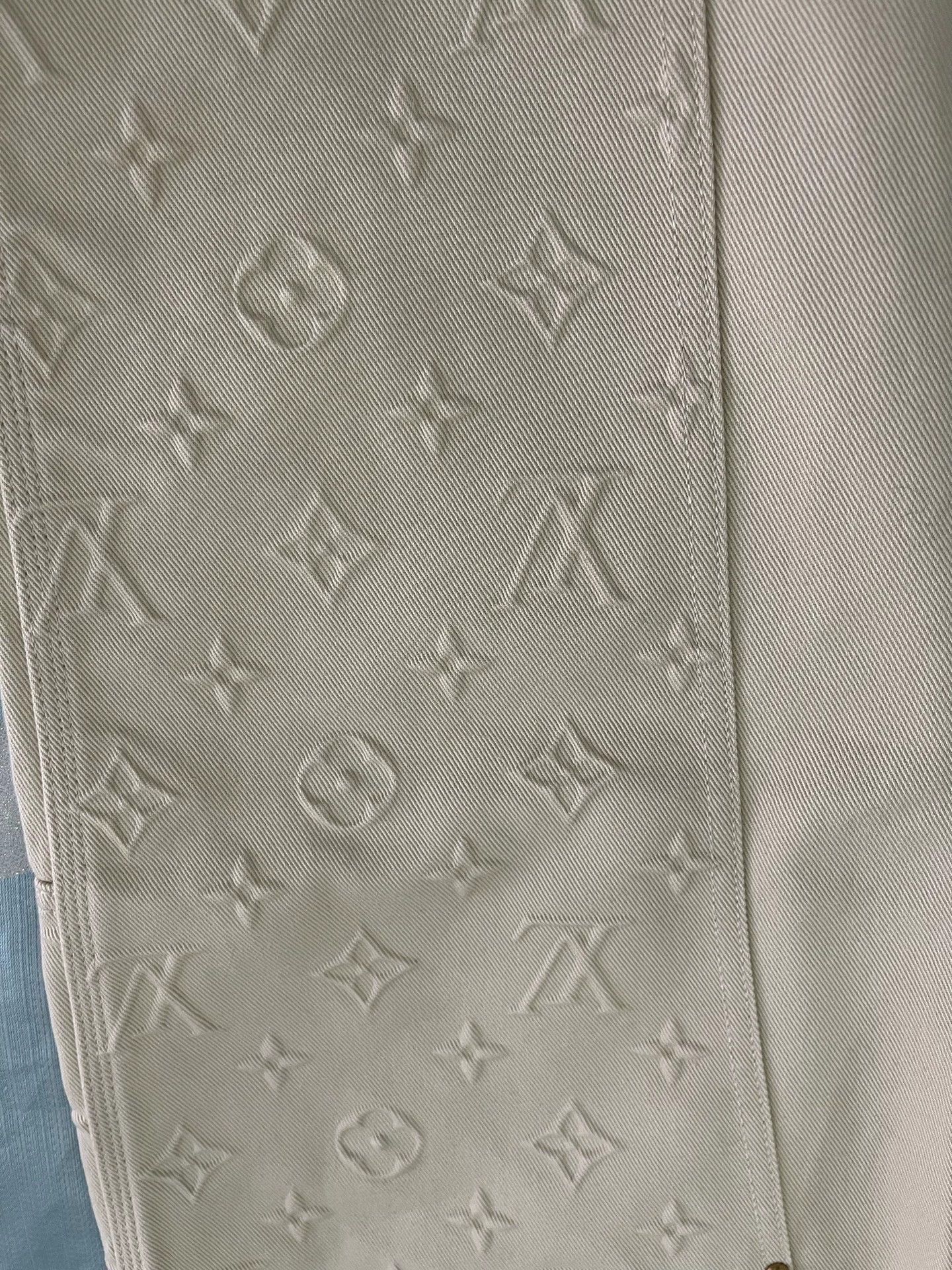 Louis Vuitton Louis Vuitton Monogram 3D Print Jeans 34 Size 25" / US 0 / IT 36 - 4 Thumbnail