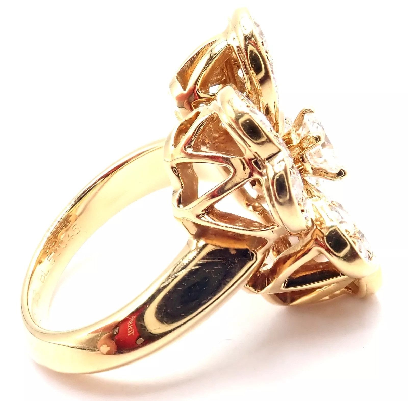 Van Cleef & Arpels Van Cleef & Arpels 18k Yellow Gold Diamond Medium Ring Size ONE SIZE - 6 Thumbnail
