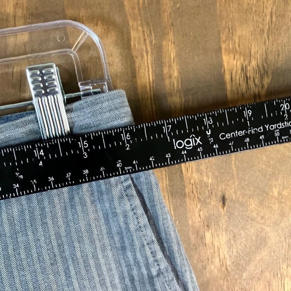 Banana Republic Banana Republic Pants Blue Pinstripe Slim Tapered Fit Stretch 32x30 Mens Casual Workwear Dress Pants Slim Tapered Blue Pinstripe 32x30 Mens Size US 32 / EU 48 - 6 Thumbnail