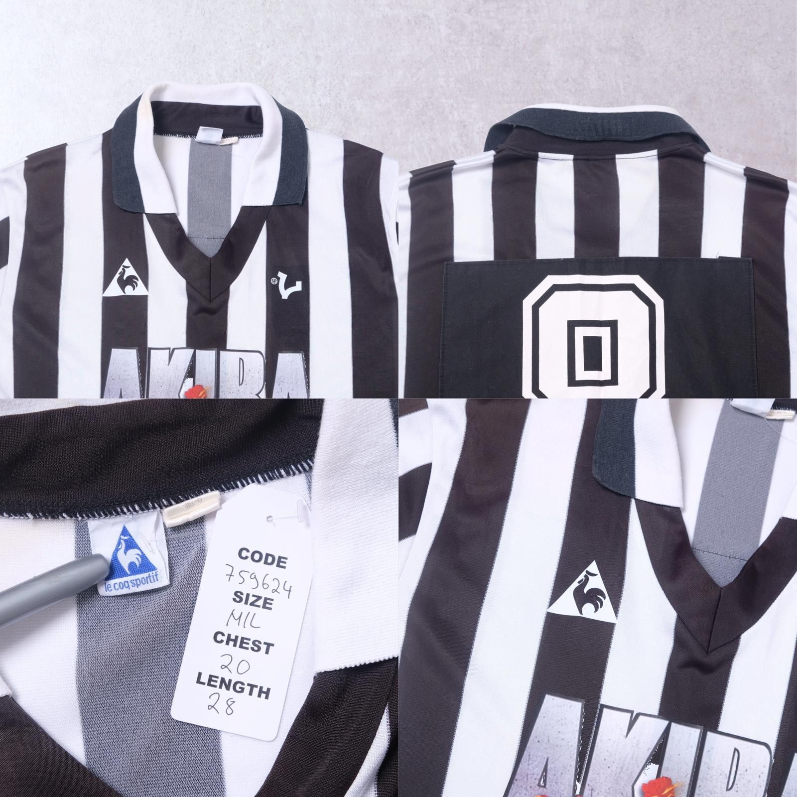 Le Coq Sportif 1990s VICE Footbal Store x Akira Custom Football Shirt (M/L) Size US M / EU 48-50 / 2 - 7 Thumbnail