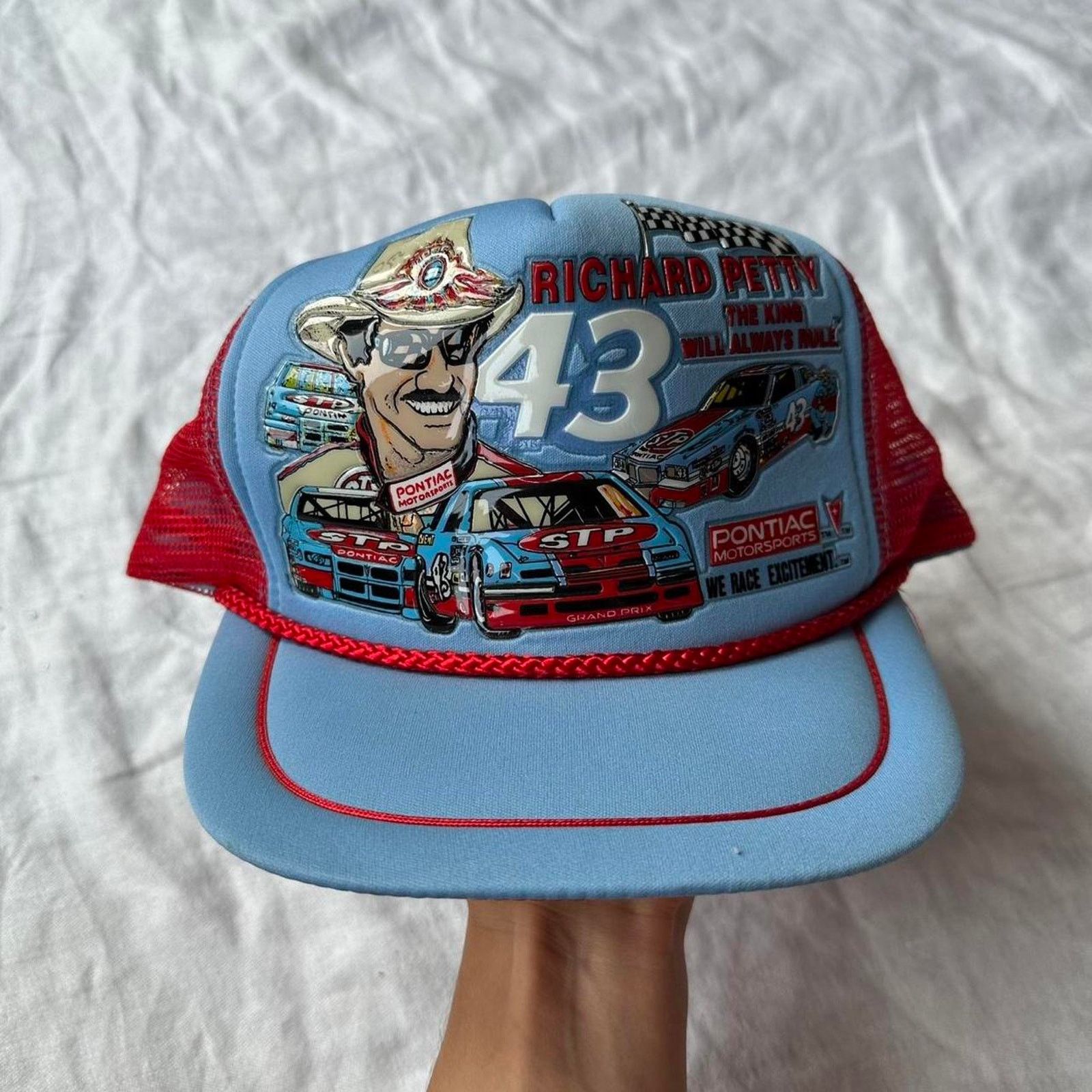 Vintage Rare 80s richard petty snapback Size ONE SIZE - 2 Thumbnail