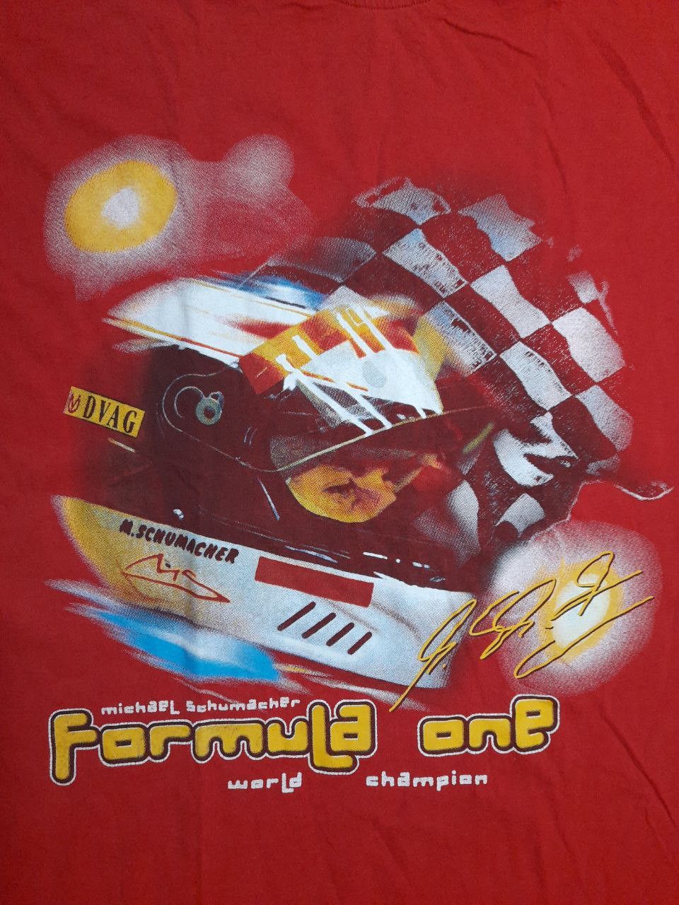 Vintage Michael Schumacher Collection T-Shirt Vintage 90's Size US XL / EU 56 / 4 - 7 Thumbnail