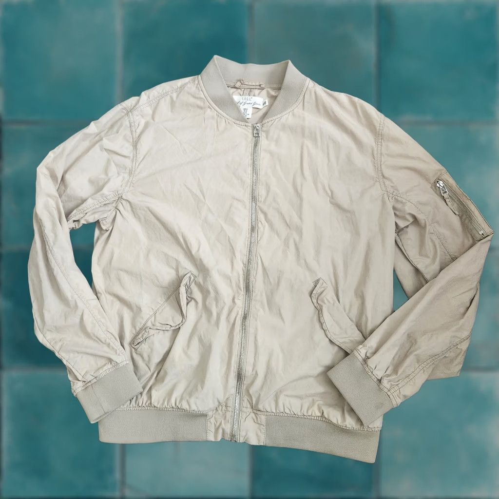 H&M × Heron Preston H2 leather jacket | Grailed