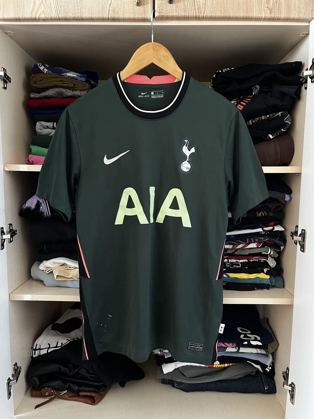Nike Nike Tottenham Hotspurg 2020-2021 Away Football Shirt Jersey Size US M / EU 48-50 / 2 - 1 Thumbnail