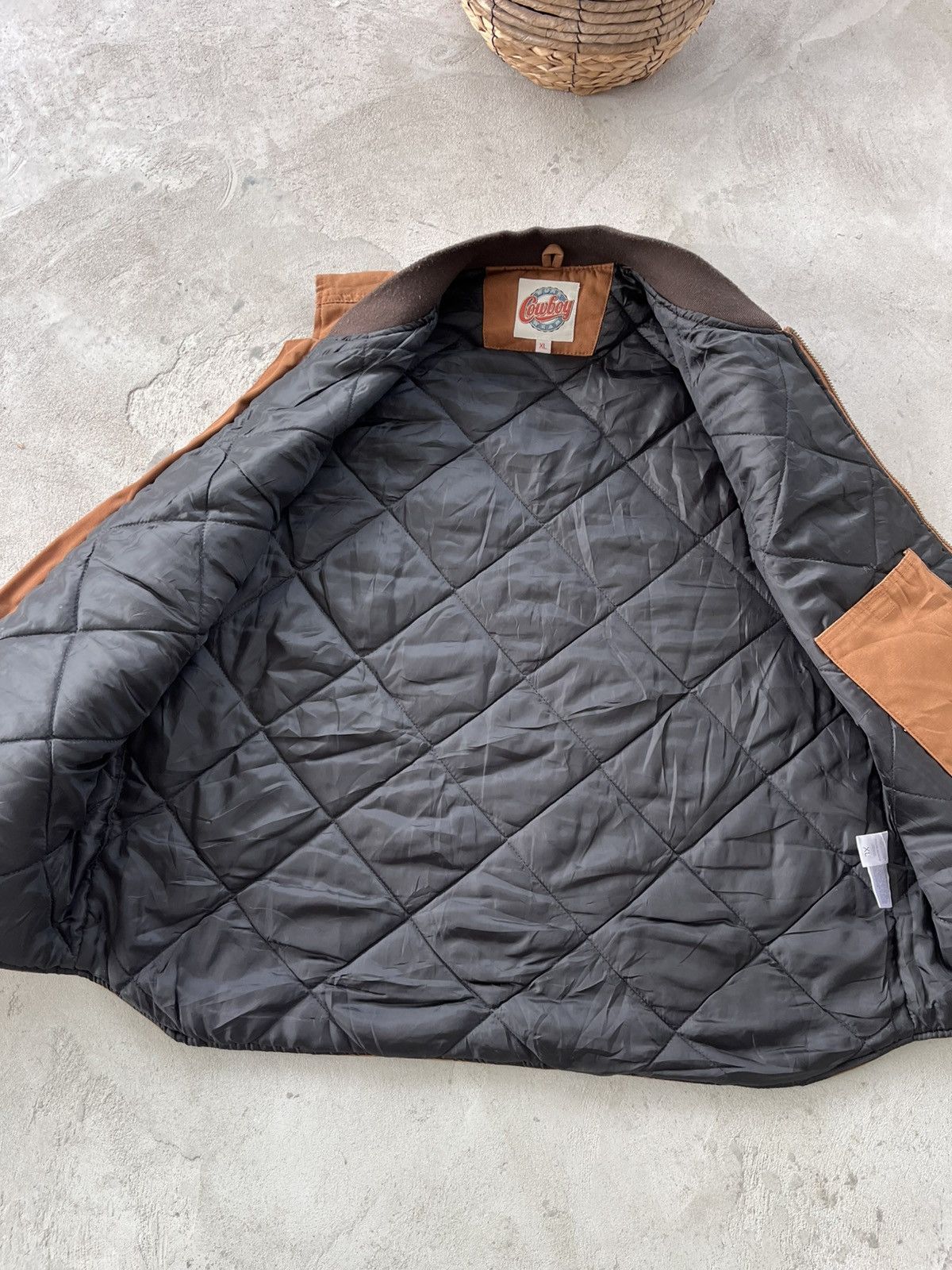 Carhartt Vintage Brown Cowboy Western Workwear Vest Carhartt Style Size US XL / EU 56 / 4 - 15 Thumbnail