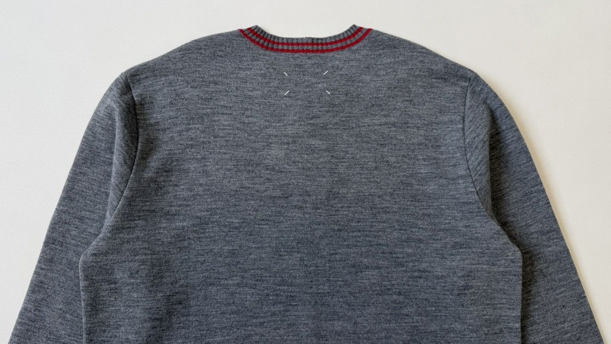 Maison Margiela A/W 20 ‘Distressed’ College Knit Sweater Size US XXL / EU 58 / 5 - 15 Thumbnail