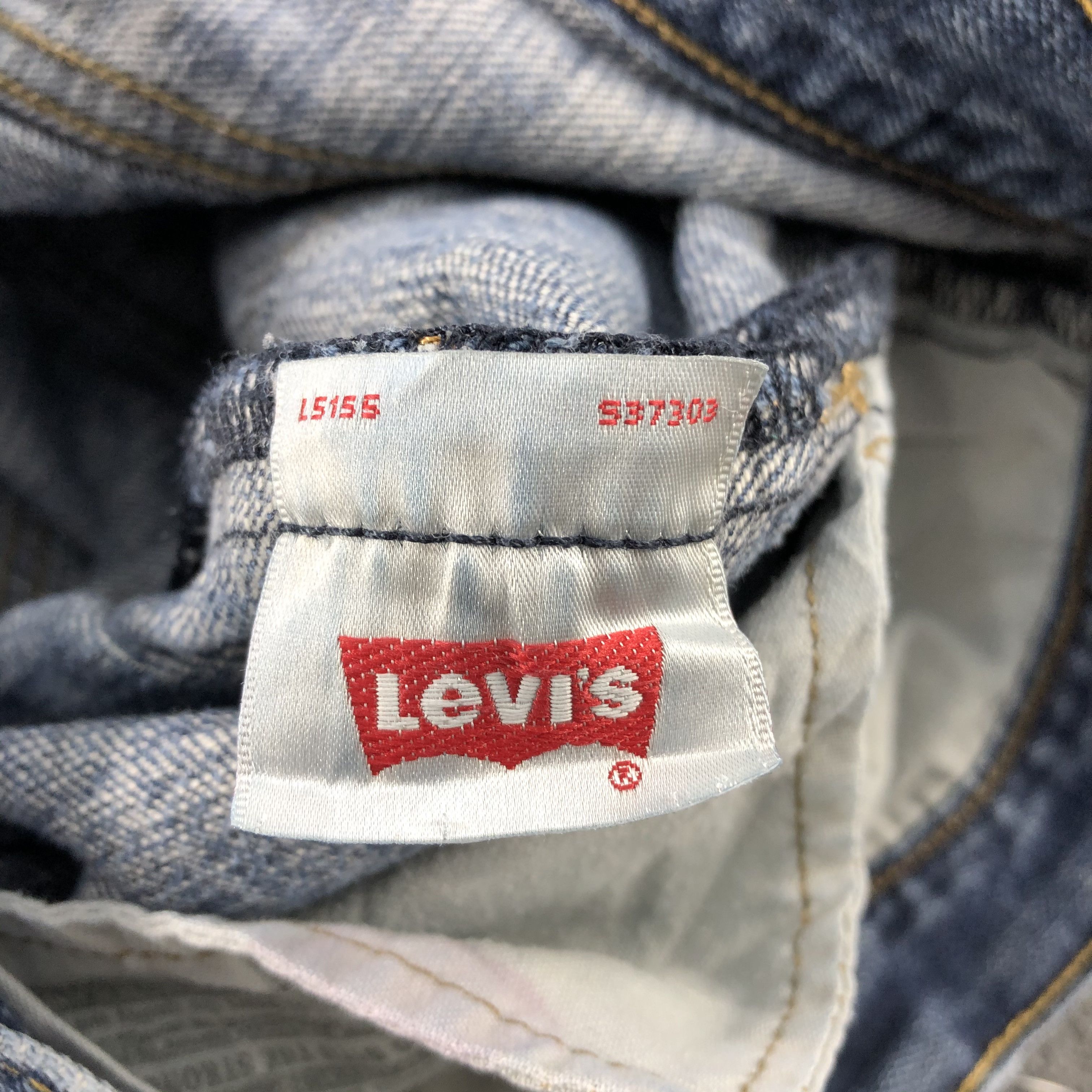 Levi's Vintage Blue Wash Levis 501 Jeans-JM2073 Size US 34 / EU 50 - 13 Thumbnail