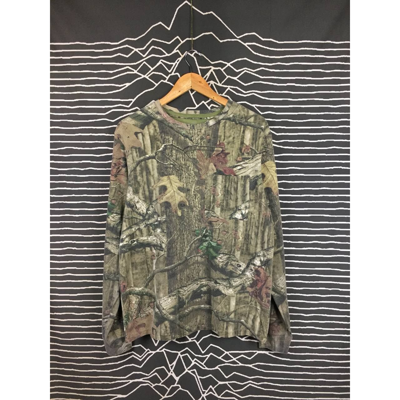 Mossy Oaks × Realtree × Vintage Mossy Oak Break-Up Infinity Camo Long Sleeve Tee Size US M / EU 48-50 / 2 - 2 Thumbnail