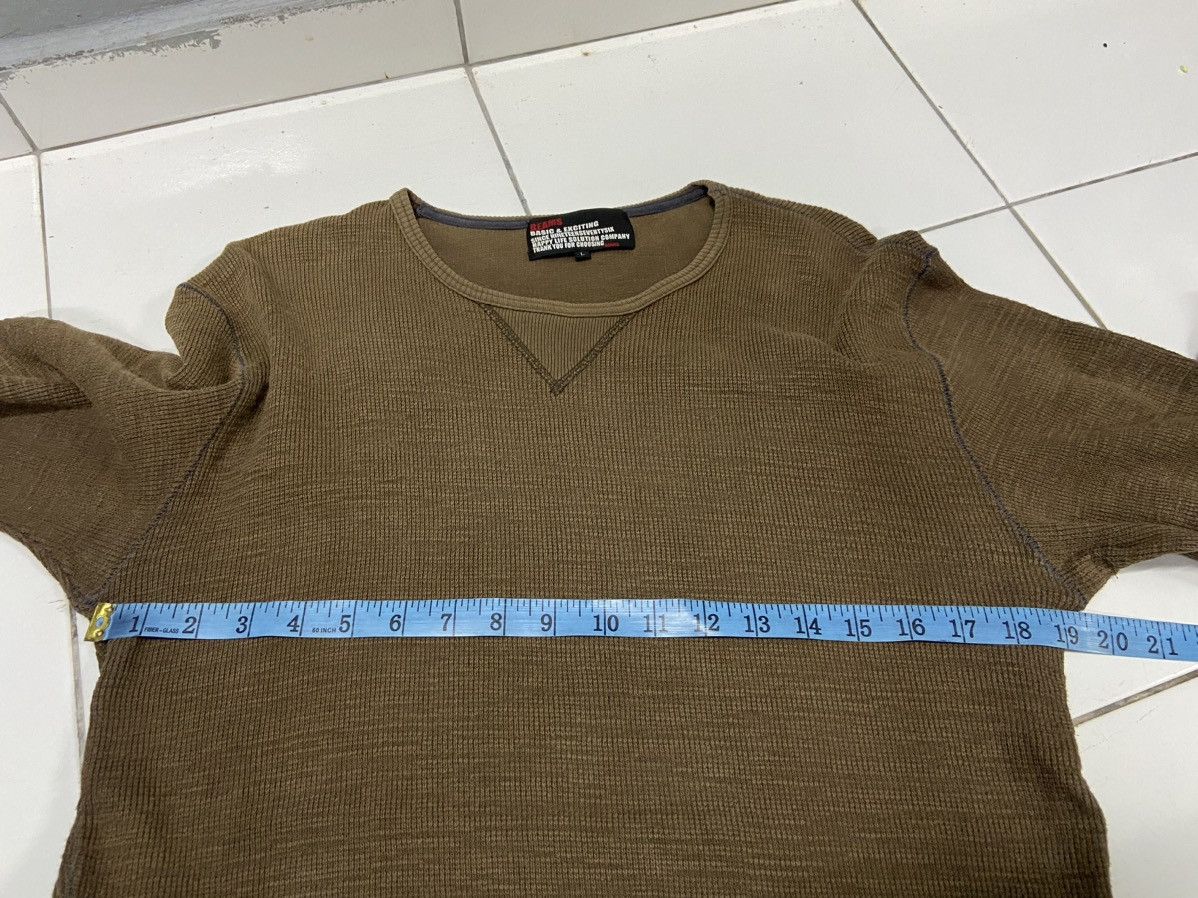 Beams Japan BEAMS BASIC & EXCITING WAFFLE LONG SLEEVE Size US M / EU 48-50 / 2 - 9 Thumbnail