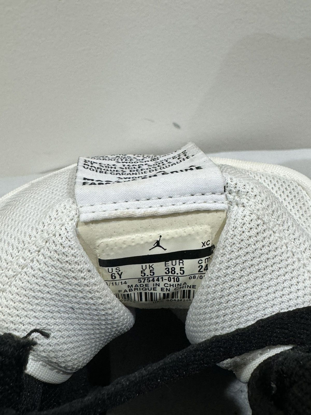 Jordan Brand × Nike Nike Air Jordan 1 High OG Black White Size US 8 / IT 38 - 5 Thumbnail