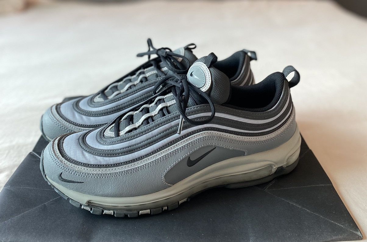 Designer × Nike Air Max 97 Stadium Grey Size US 12 / EU 45 - 1 Thumbnail