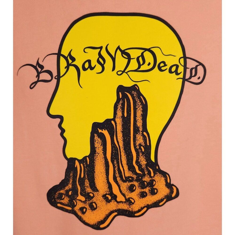 Brain Dead Brain Dead Mount Slime Sweatshirt Size M Mens Peach $120 Size US M / EU 48-50 / 2 - 4 Thumbnail