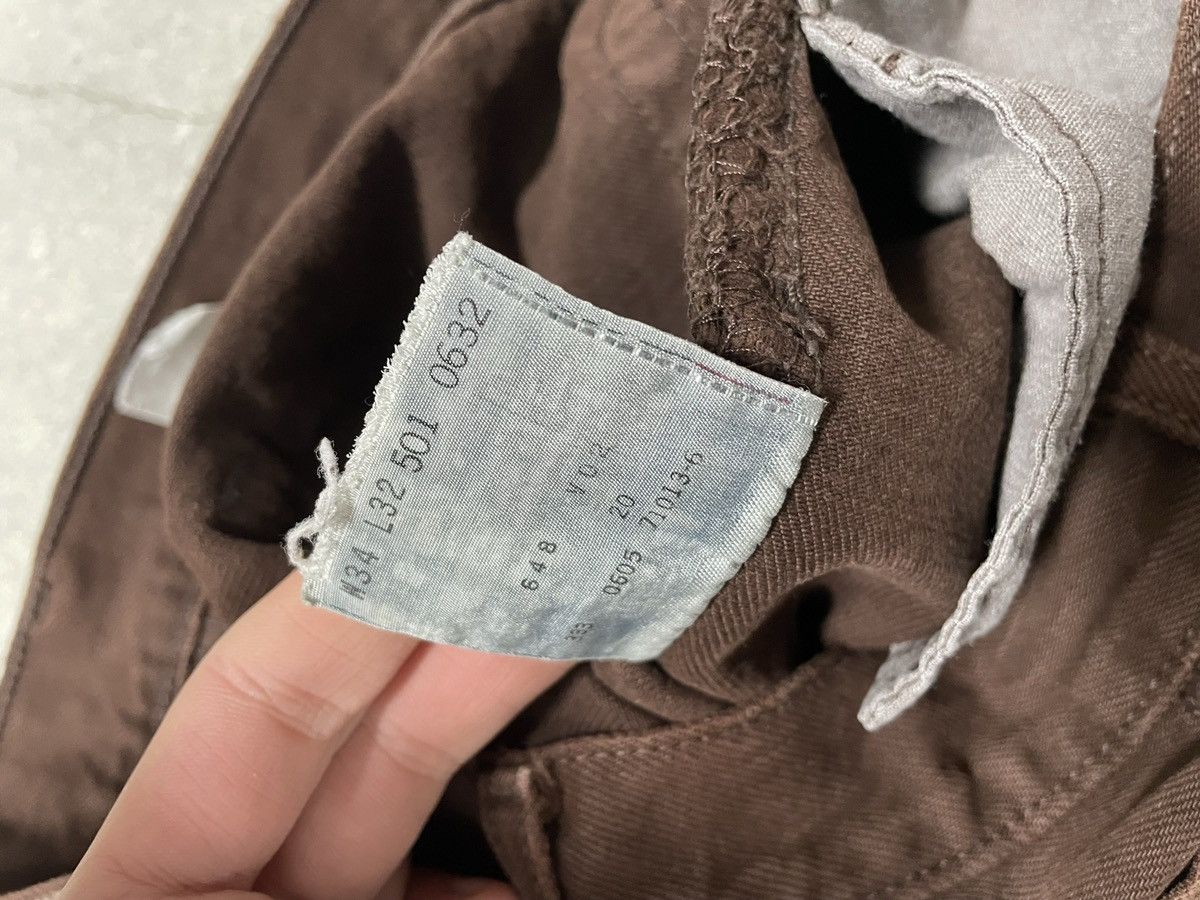 Levi's × Levi's Vintage Clothing × Vintage Crazy y2k Vintage Levi’s brown jeans buggy fit Size US 34 / EU 50 - 10 Thumbnail