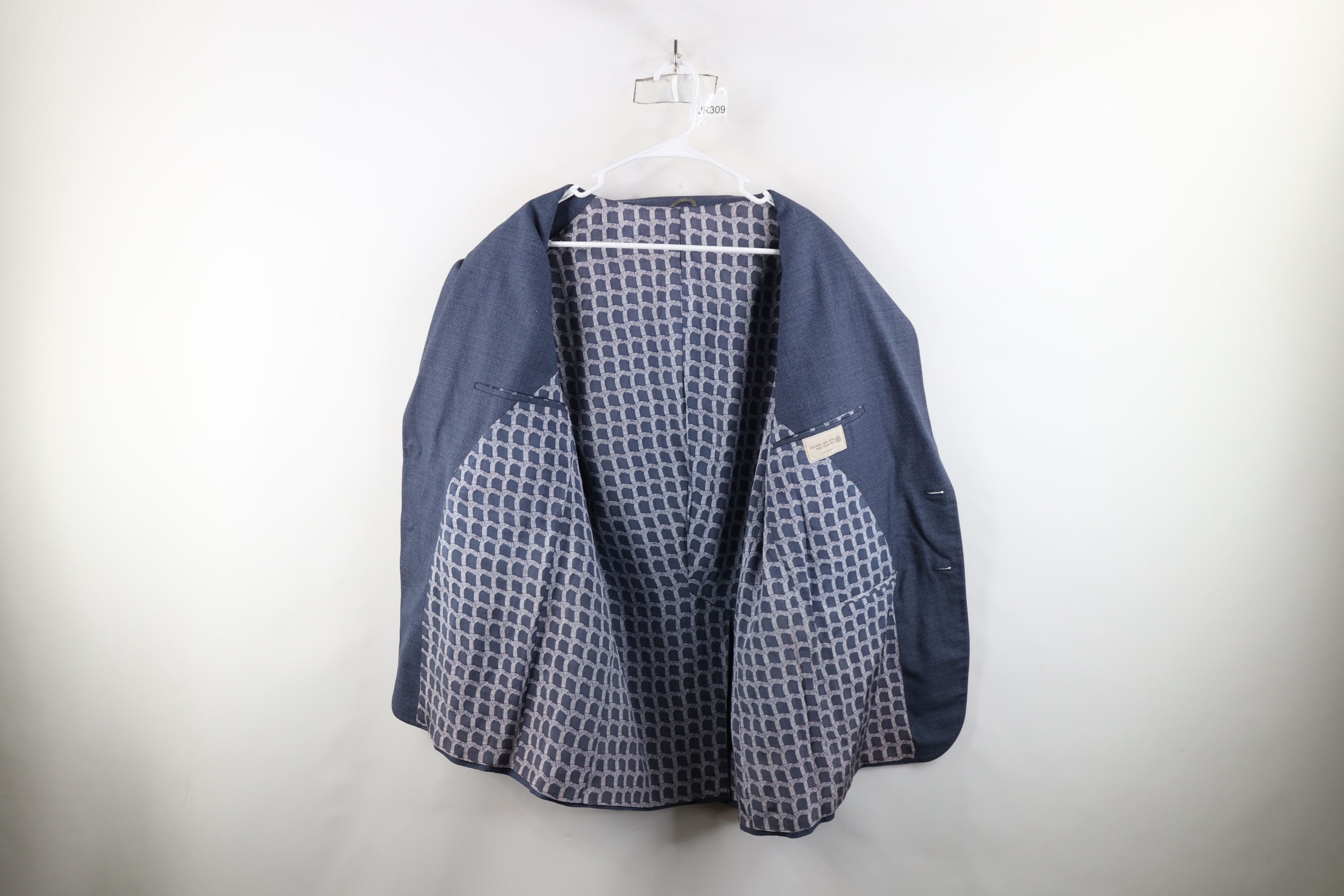 Vintage Vintage 60s 70s Streetwear Blazer Suit Coat Jacket Blue USA Size M / US 6-8 / IT 42-44 - 8 Thumbnail