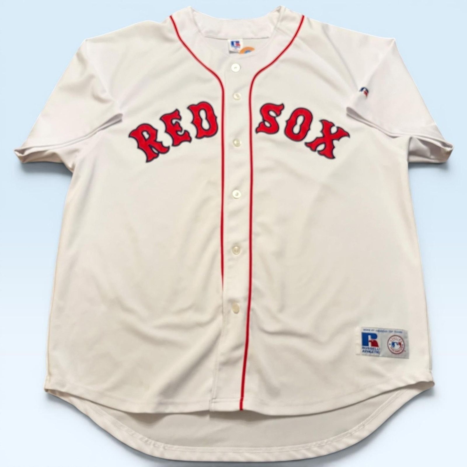 Russell Athletic Vtg Boston Red Sox Jersey Mens 2XL Russell Athletic 90s Size US XXL / EU 58 / 5 - 1 Thumbnail