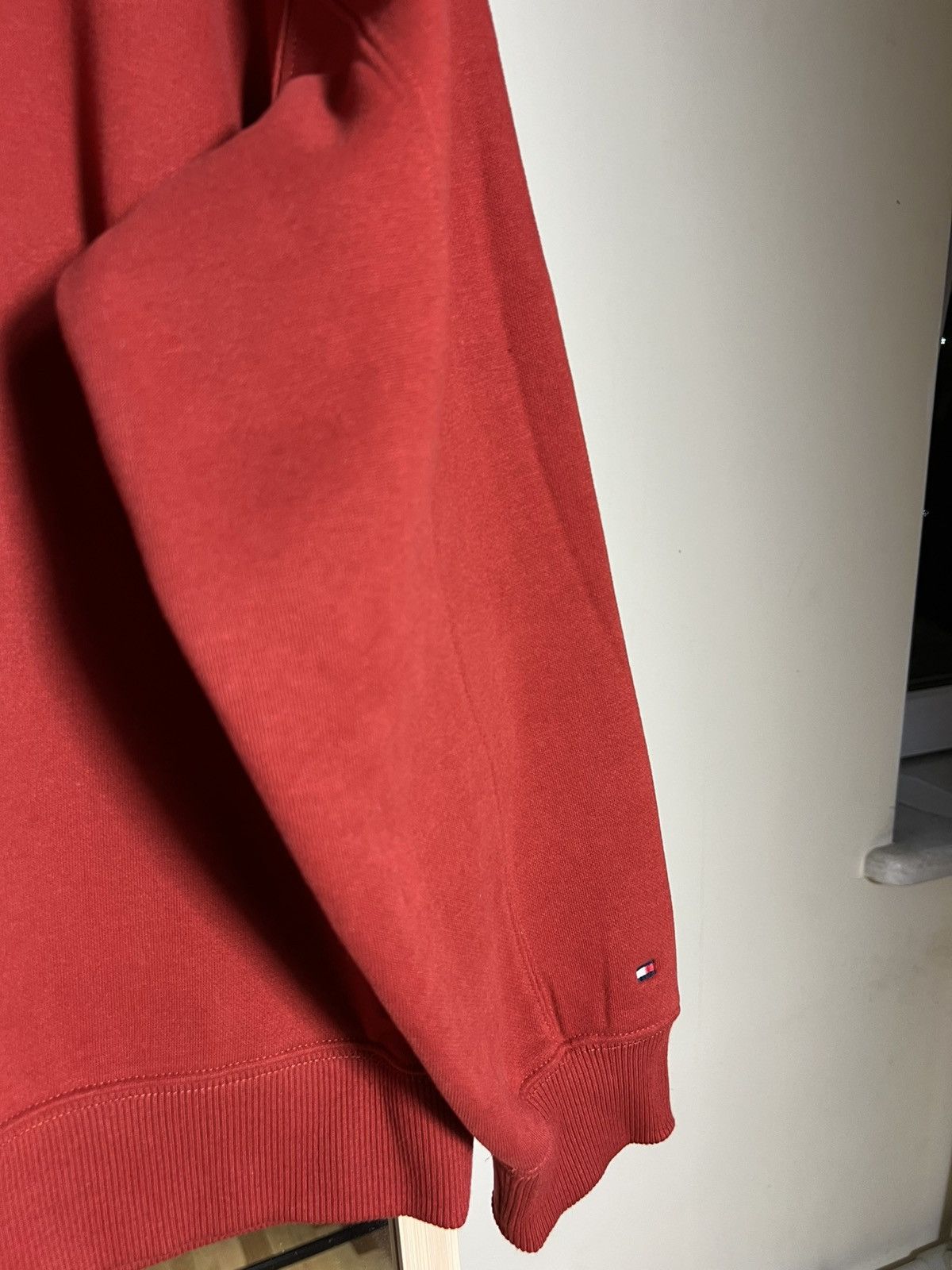Tommy Hilfiger Tommy Hilfiger Women’s Hoodie Spellout Crest Logo Y2K Retro Size XL / US 12-14 / IT 48-50 - 7 Thumbnail