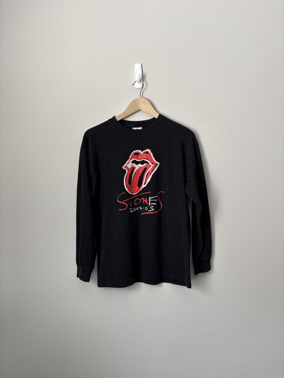 The Rolling Stones Vintage 2002-03 Rolling Stones Long Sleeve Shirt Size US M / EU 48-50 / 2 - 1 Thumbnail