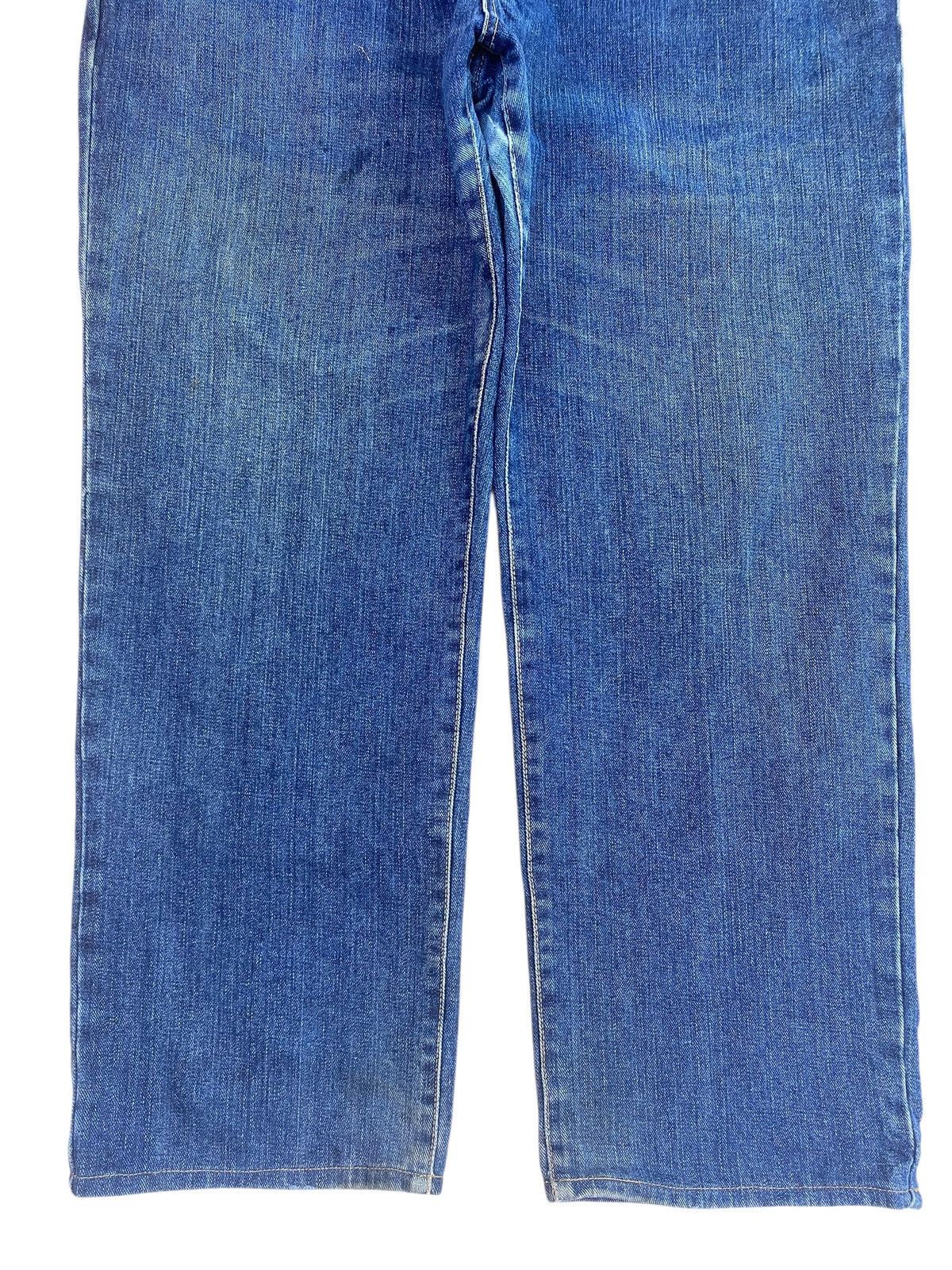 Edwin Edwin Whiskers Dark Blue Wash Style Loose Jeans Size US 42 / EU 58 - 9 Thumbnail