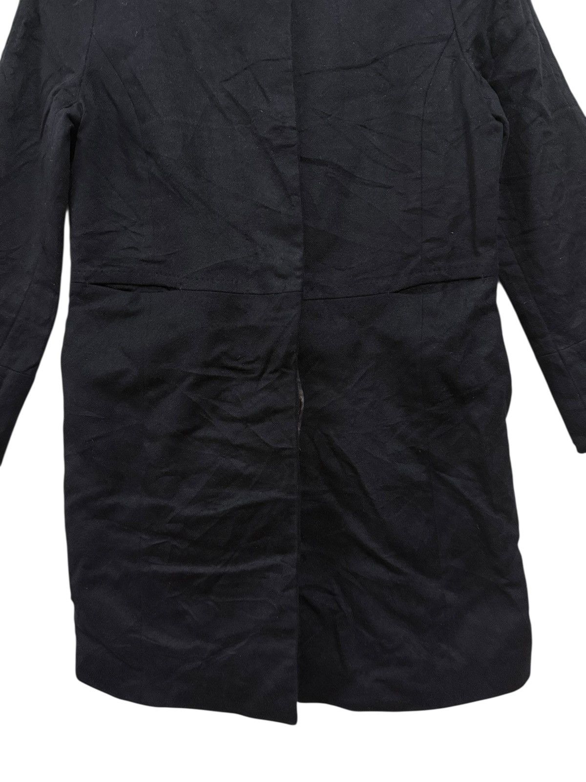 Yohji Yamamoto Ined Japan Yohji Yamamoto Collarless Coat Jacket Size S / US 4 / IT 40 - 3 Thumbnail