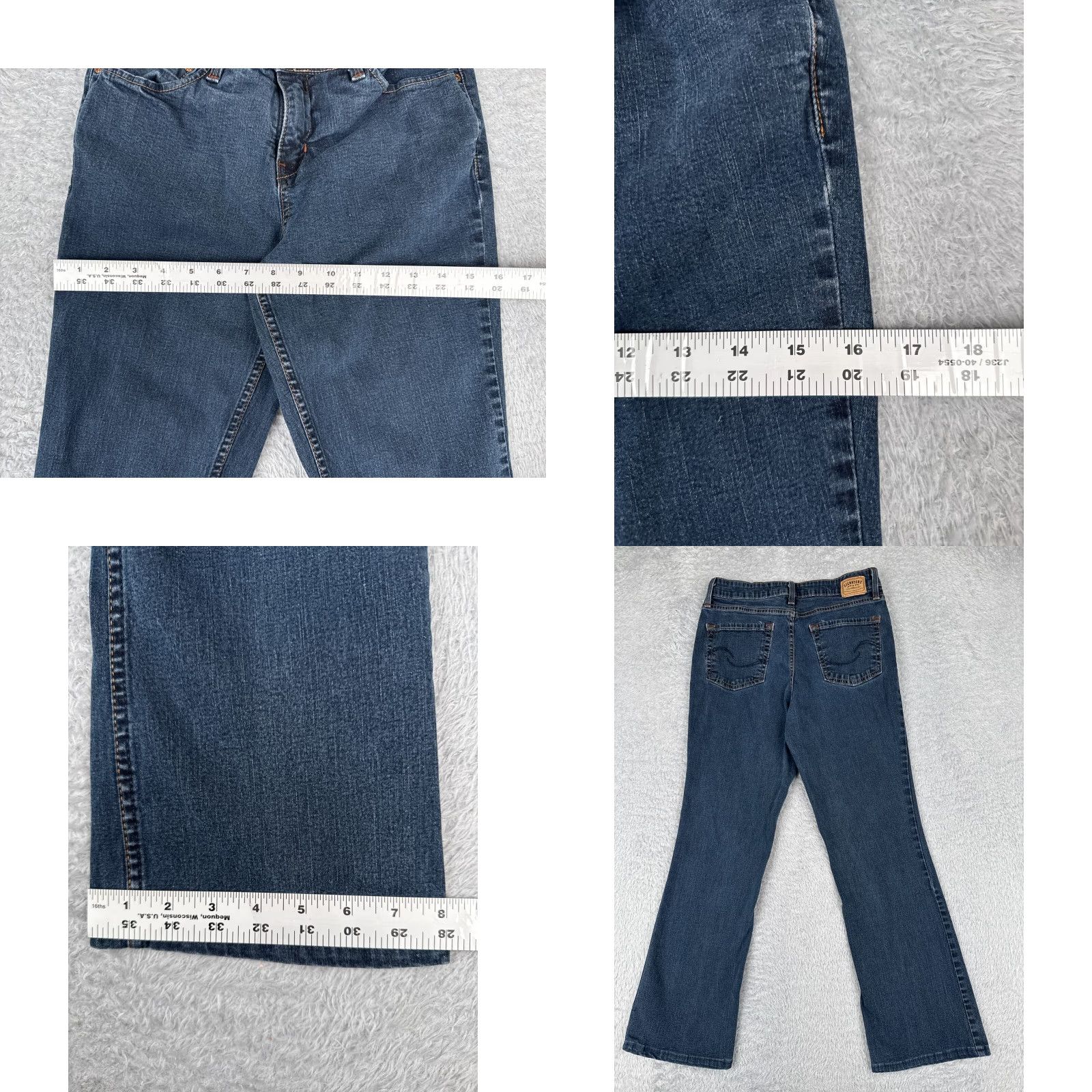 Levi's Levi's Jeans Women 8 Blue Denim Bootcut Mid Rise 27in 26in Inseam 5-Pocket Cotton Blend Stretch Regular Jeans Halloween? No. Size 30" / US 8 / IT 44 - 9 Thumbnail