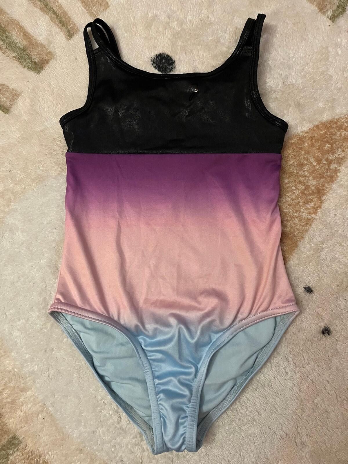 Other Justice Girls XS 5/6 Ombre Dance Gymnastics Leotard Size ONE SIZE - 1 Thumbnail