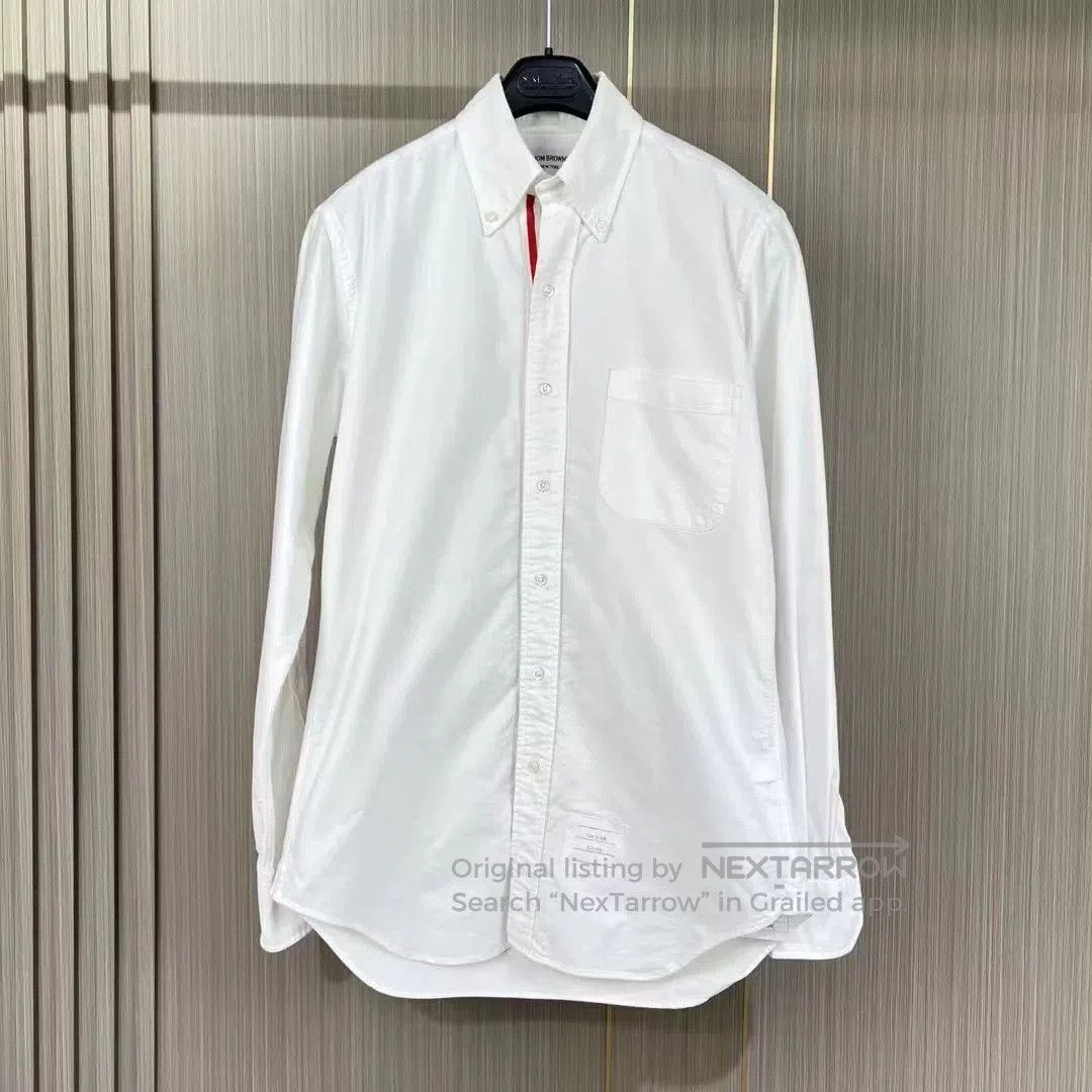 Thom Browne thom browne striped long sleeve shirt. Size US S / EU 44-46 / 1 - 1 Thumbnail