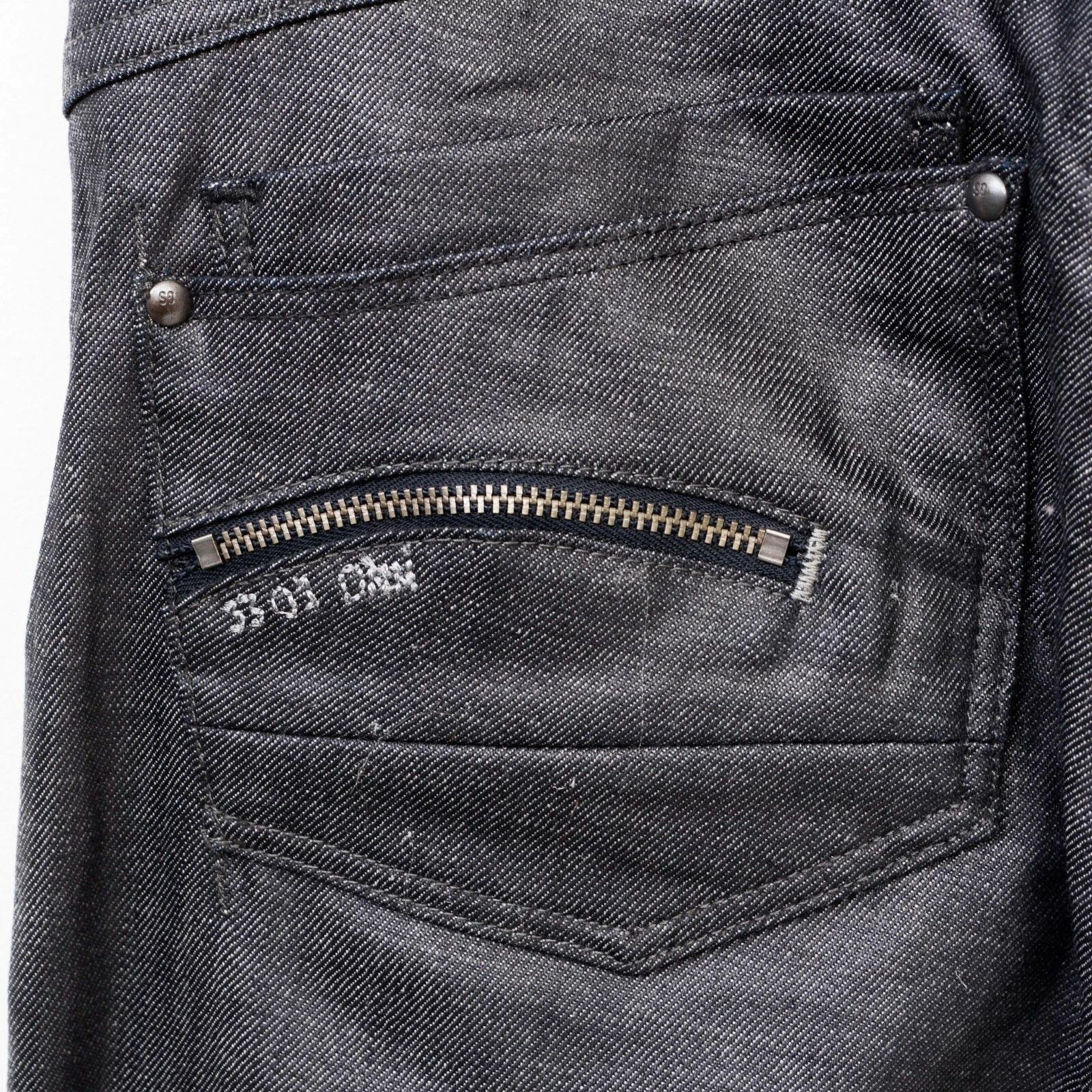 G-Star Raw Berlin Straight Women Jeans W26 L32 Trousers Zip Stretch Size 26" / US 2 / IT 38 - 4 Thumbnail