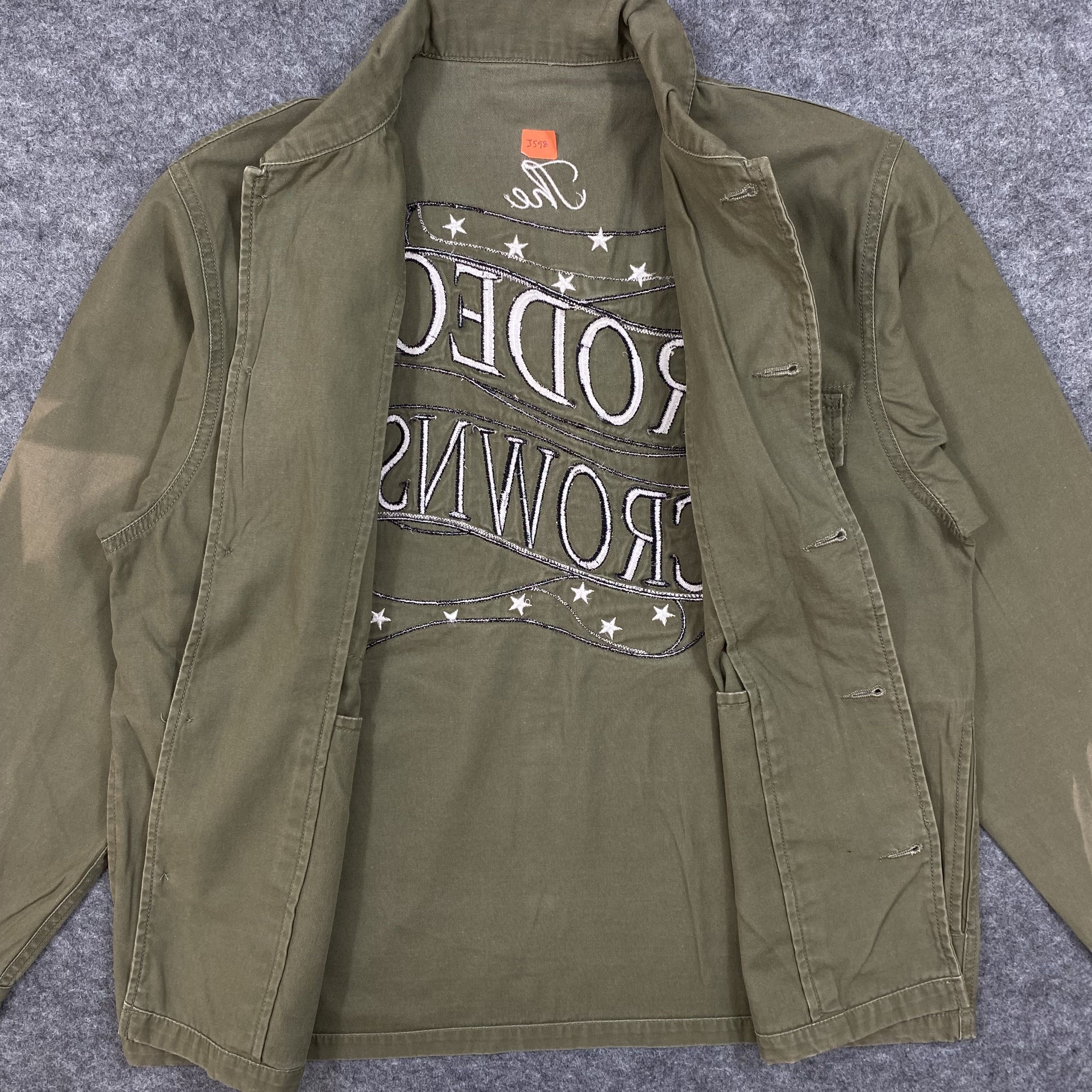 Japanese Brand RODEO CROWNS Wide Japanese Brand Military Shirt Jacket-J598 Size US L / EU 52-54 / 3 - 3 Thumbnail