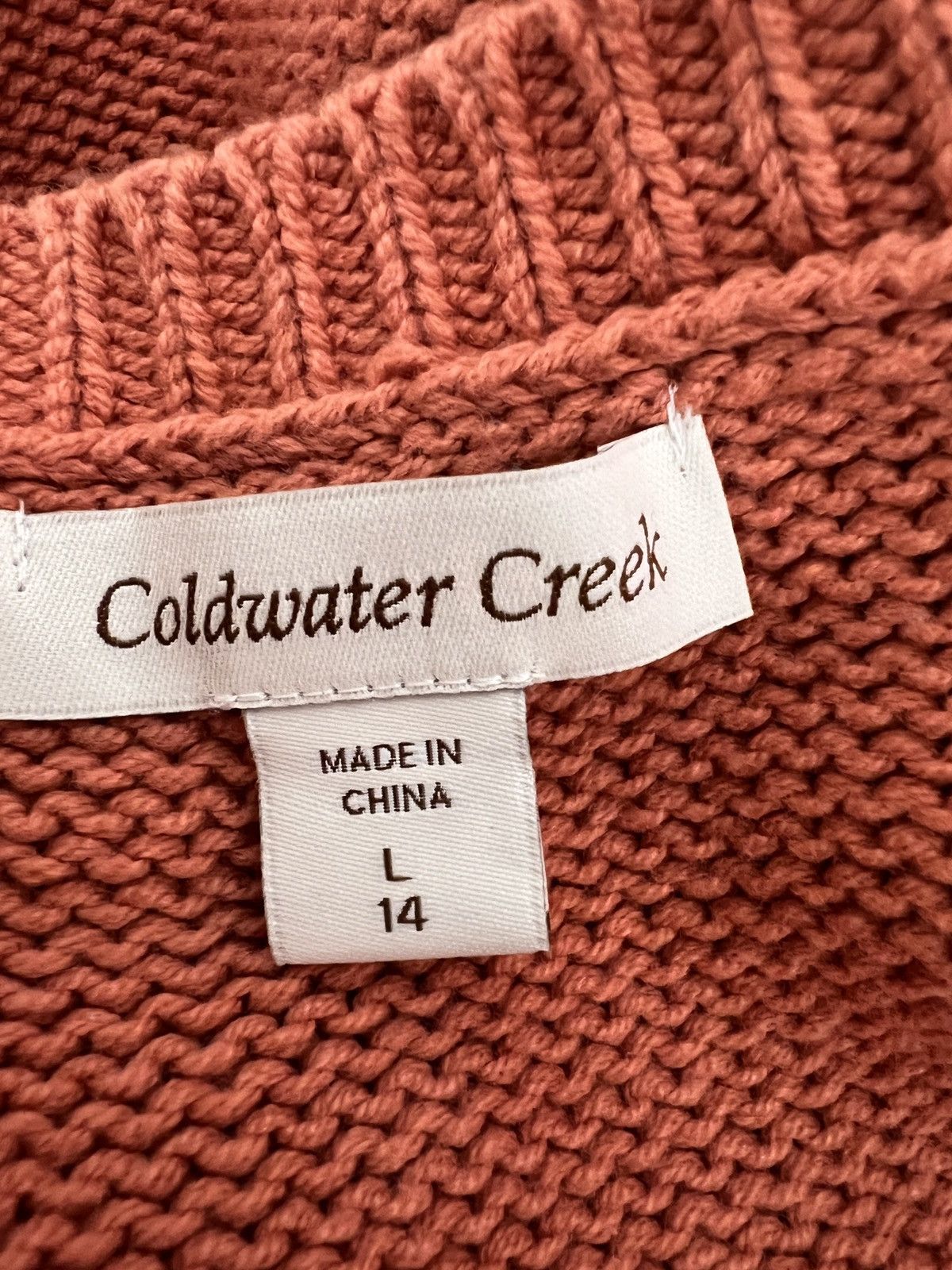 Coldwater Creek Coldwater creek shimmering waver sweater size L Size L / US 10 / IT 46 - 7 Thumbnail
